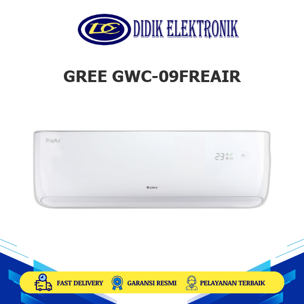 GREE GWC-09FREAIR  AC 1 PK WALL MOUNTED WITH PURIFIER GWC09FREAIR  09FREAIR