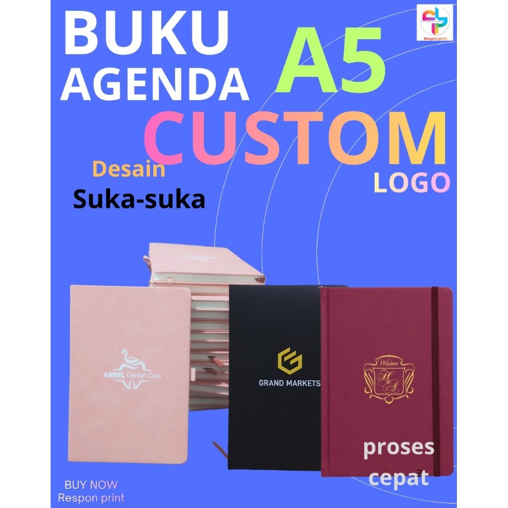 Buku agenda A5/buku agenda A5 custom/buku agenda a5 custom logo/ buku agenda a5 custom logo promosi/