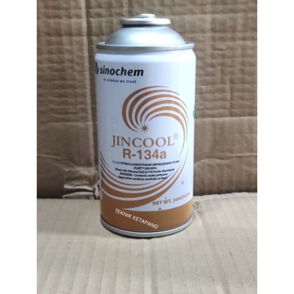 FREON KALENG R134a Jin Cool/FREON KULKAS 134a/FREON AC MOBIL R134a/Refrigeran Jin Cool R134 a Origin