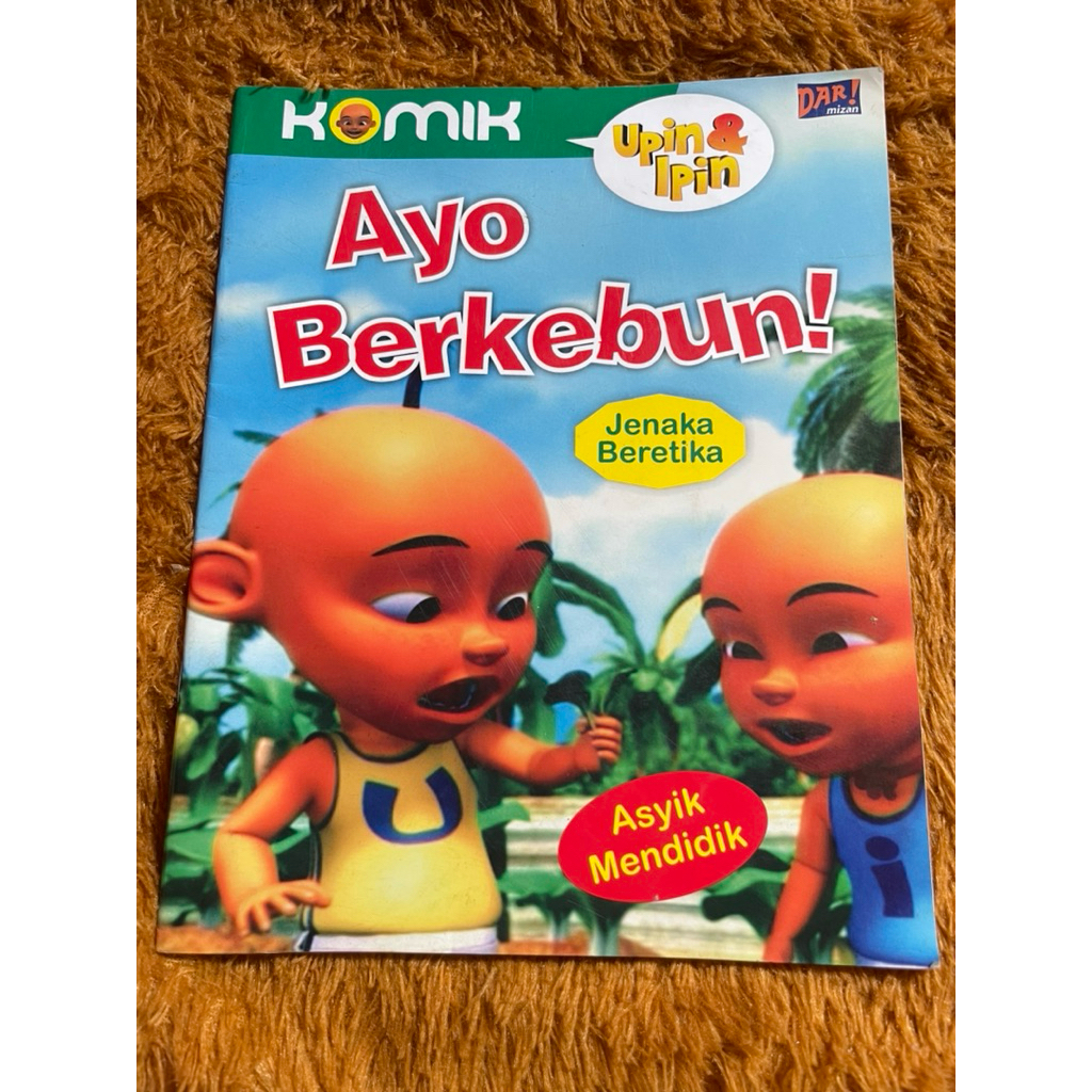 Komik preloved Upin & Ipin Ayo Berkebun!