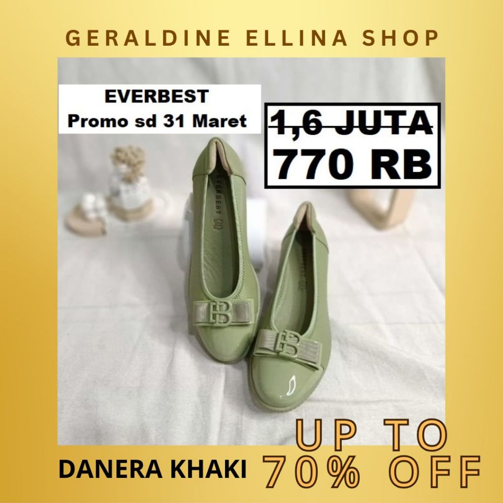 Sepatu wedges Wanita perempuan cewe cewek kerja cewek EVERBEST ORIGINAL 100% seri DANERA