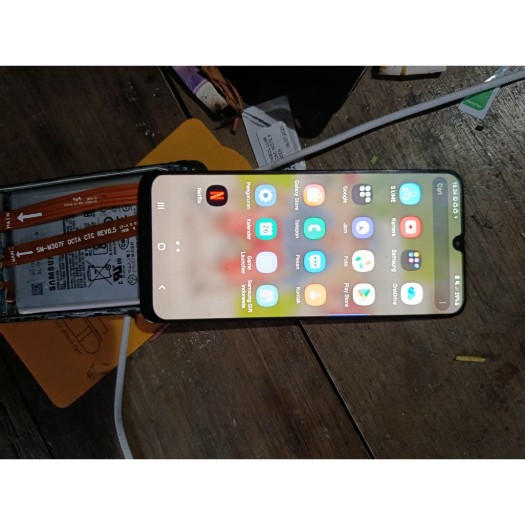 lcd ori copotan smasung a30 normal