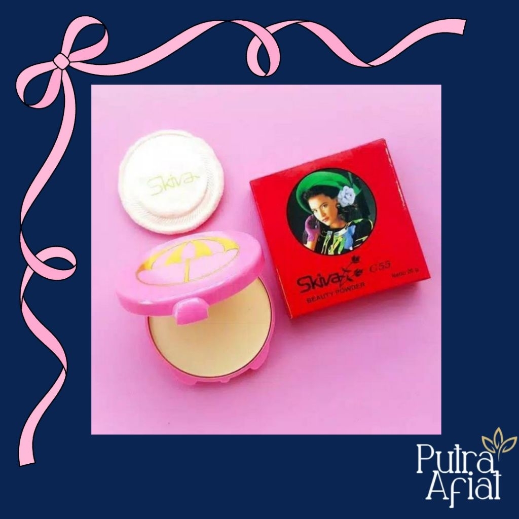Skiva Beauty Powder G55 Bedak Padat Skiva