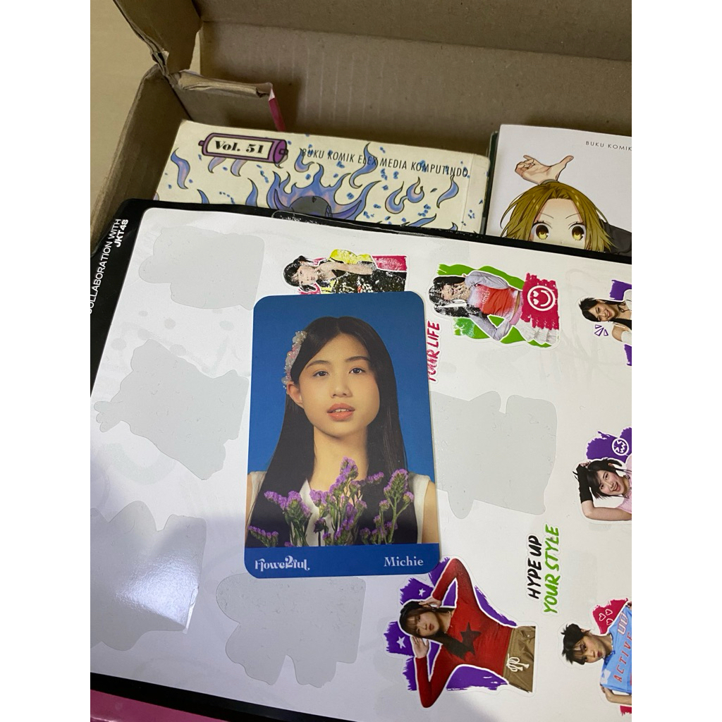 Michie jkt48 flowerful photocard official
