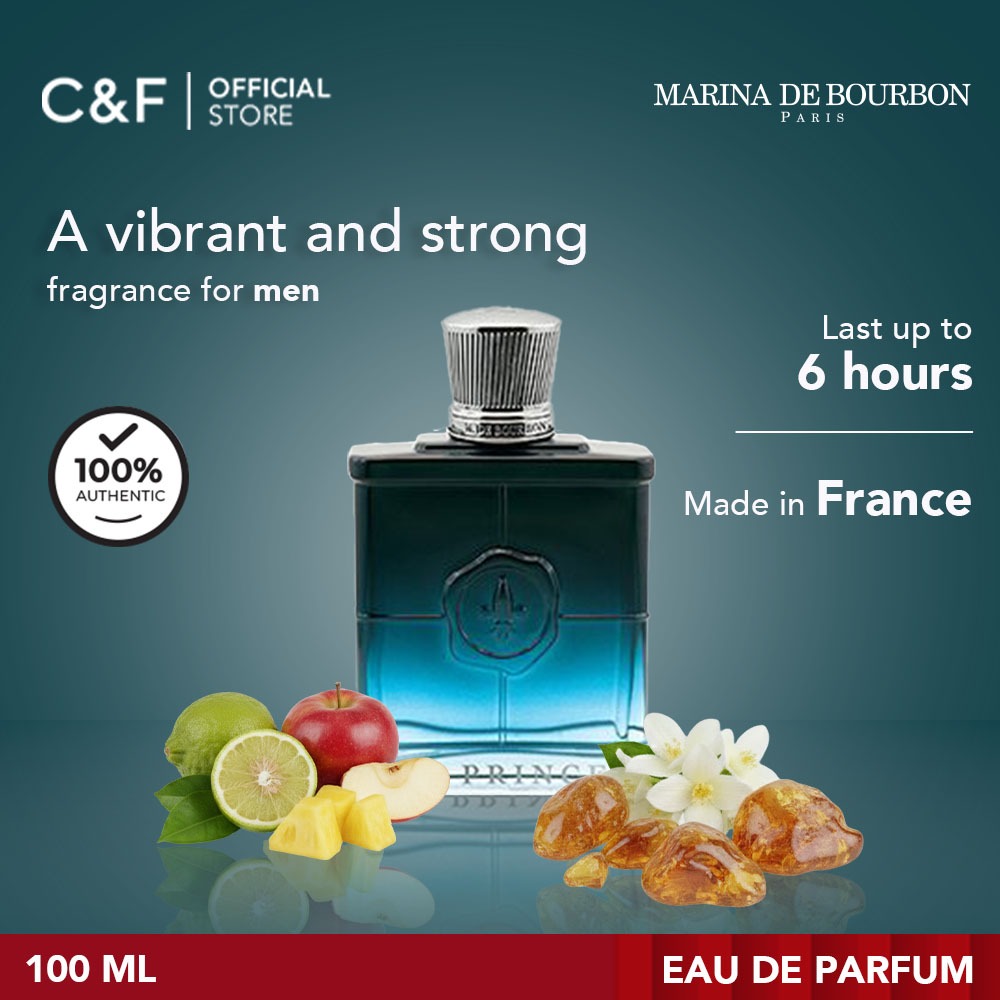 Marina De Bourbon Le Prince Intense Men EDP 100 ml - Parfum Pria