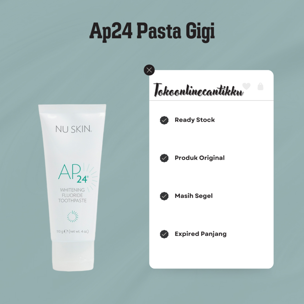 Pasta Gigi Whitening Fluoride Toothpaste AP)24 ED 2027