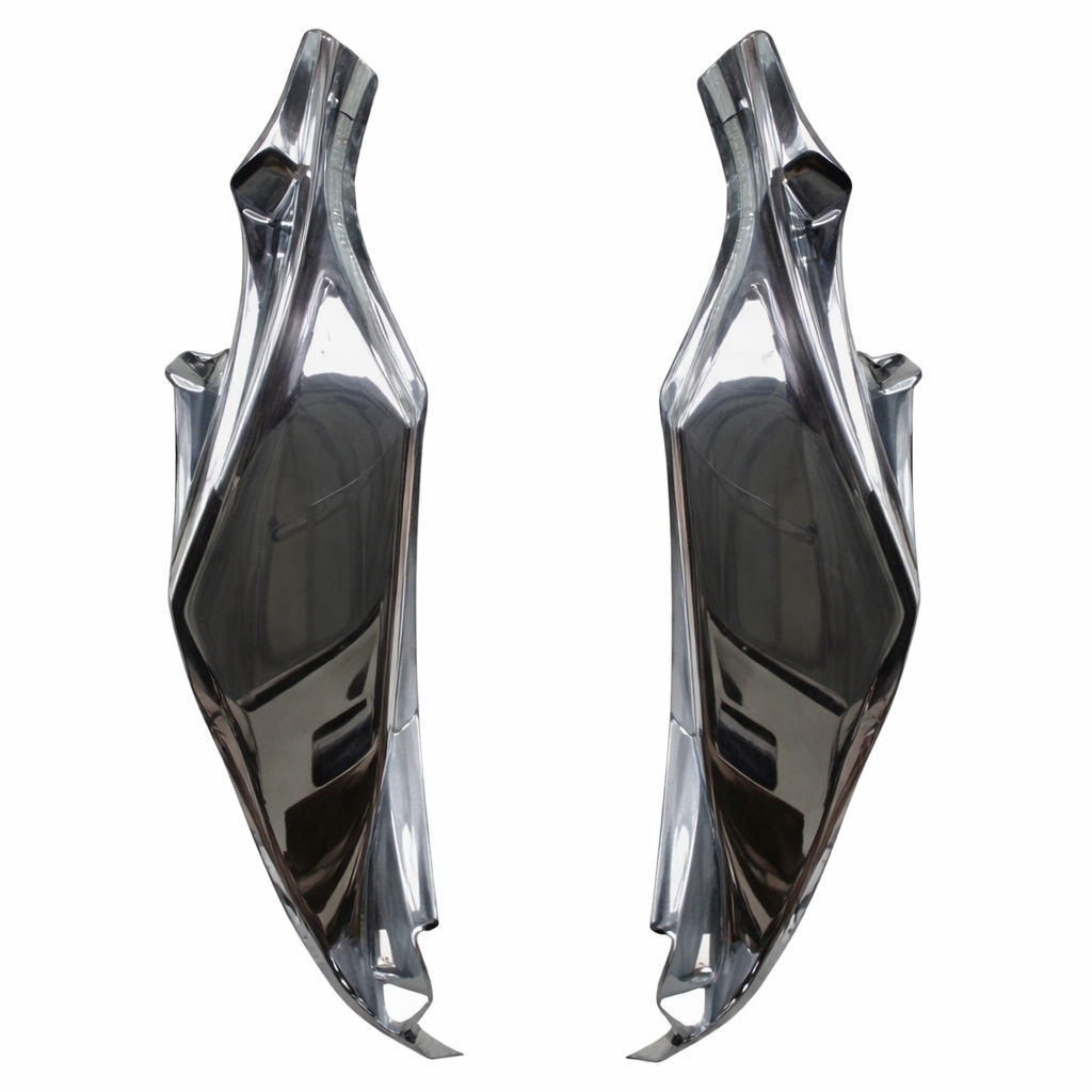 Reflektor Chrome Alis Garnish Kumis Atas Lampu Depan Honda PCX 160 Original