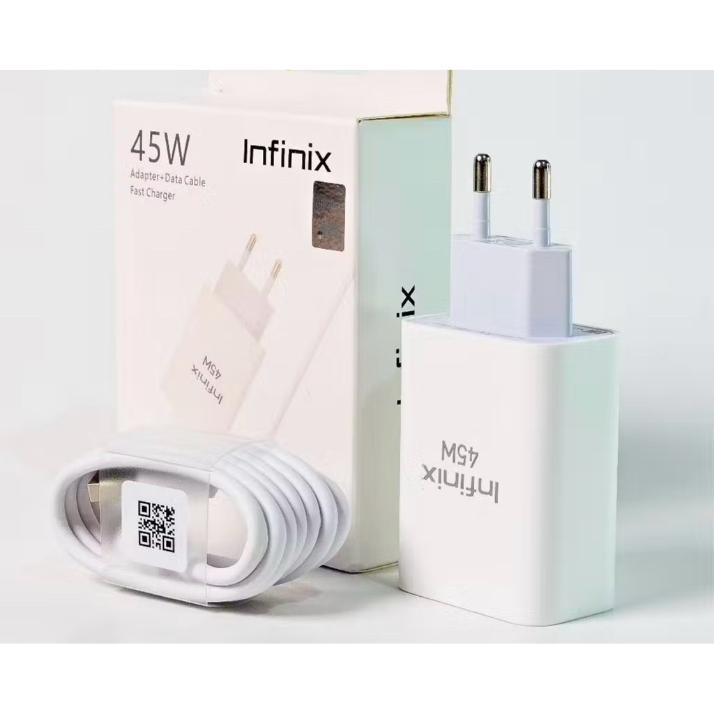 Charger INFINIX 45 Watt Fast Charging Original