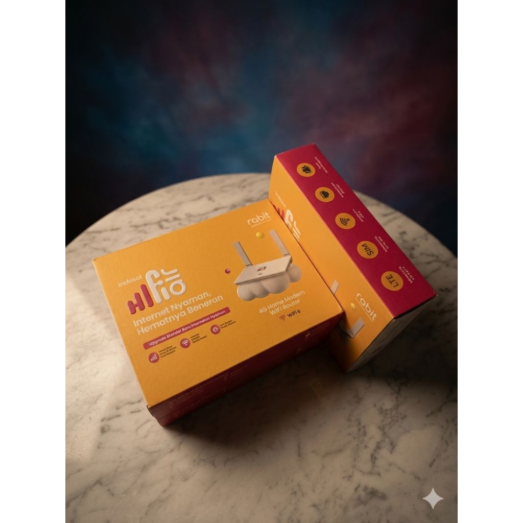 [PROMO] Modem Router Wifi Portable Premium Indosat HiFi Air 4G Rabit 50Gb Sinyal Kuat