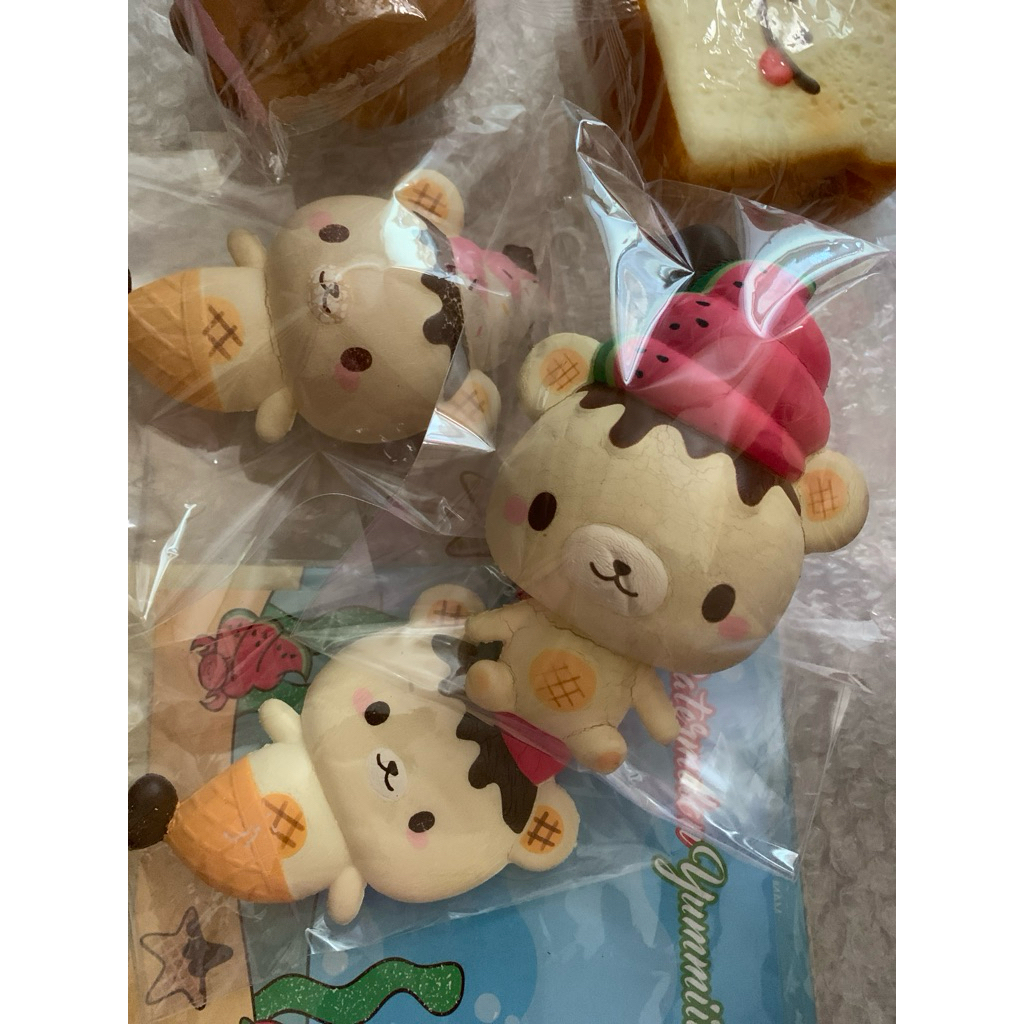 preloved squishy licensed murah (cremiicandy,yummiibear,mido)