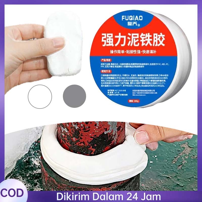 100g Lem Epoxy Super Kuat Kekerasan Tinggi Lem Besi Anti Panas Super Kuat Memperbaiki Lem Besi Palin