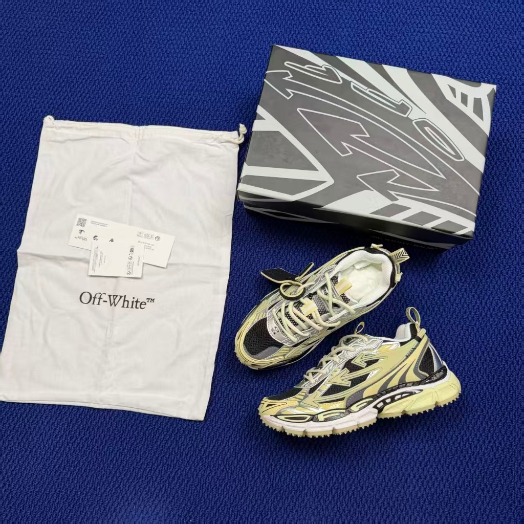 Sepatu Off-White ODSY-1000 Arrow Tebal Sneakers Pria Wanita