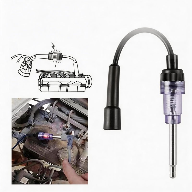 IOORUD Cek Alat Busi AJ64 SM / Ignition Spark Tester Indikator Penguji Tes / Pengapian Geartronic / 