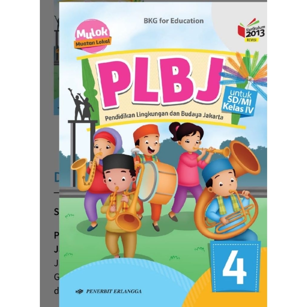 PLBJ UNTUK SD KELAS 4  KURTILAS