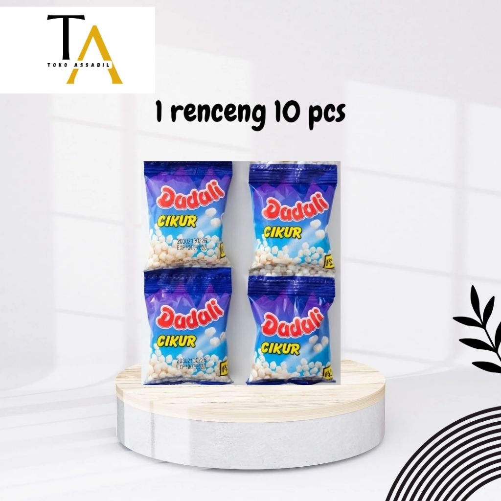 10 Pilus Dadali Cikur - Camilan Jadul Ringan, Praktis untuk Santai