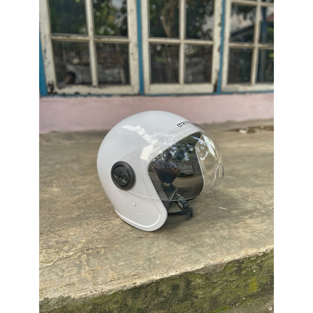 Helm Scoopy Putih Original 100% (Baru)