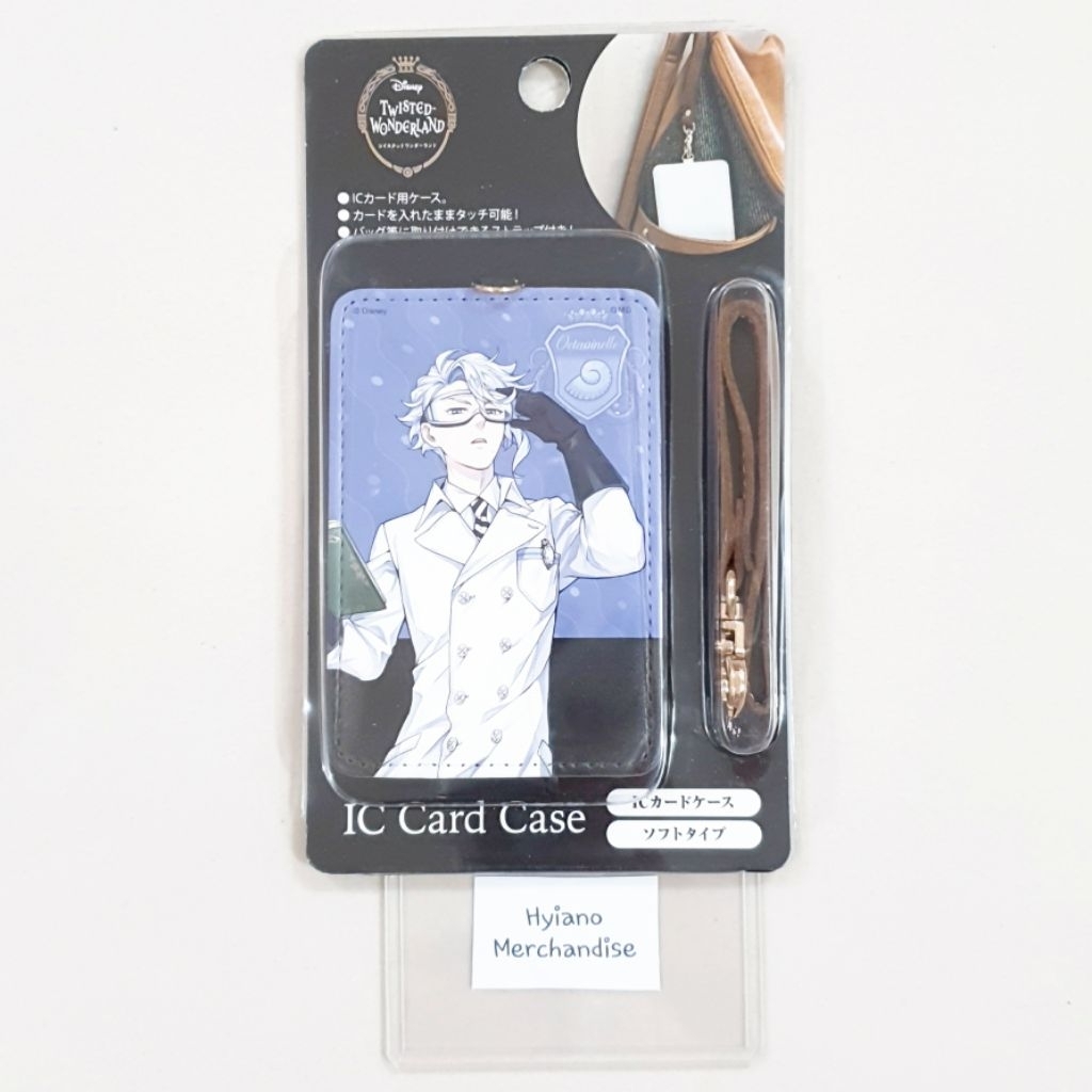 Twisted Wonderland Lab Coat IC Card Case Pass Case Azul