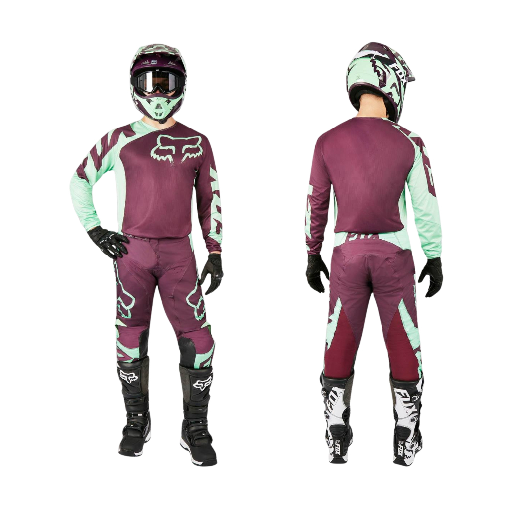 Fox Racing 180 Race Purple Jersey Set Original Motocross Trail Offroad