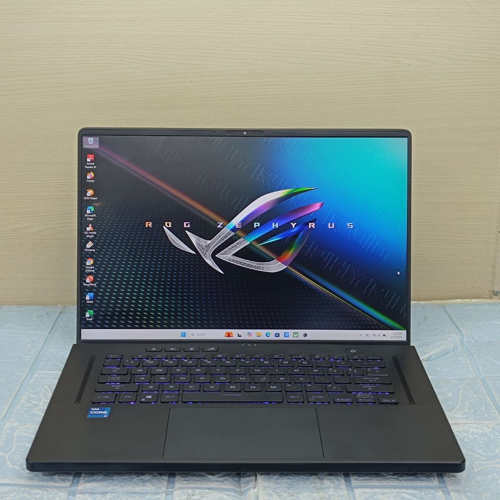 LAPTOP ASUS ROG ZEPHYRUS M16 GU603HE INTEL CORE I7 GEN 11 RAM 16 GB SSD 512 GB RTX 3050Ti