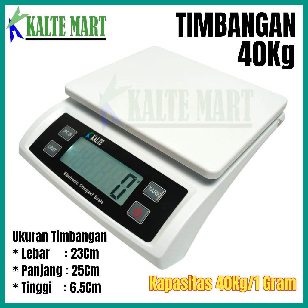 Timbangan Computing Scale 40kg / Timbangan 40kg / Timbangan Buah Sayur / Timbangan Laundry / Timbang