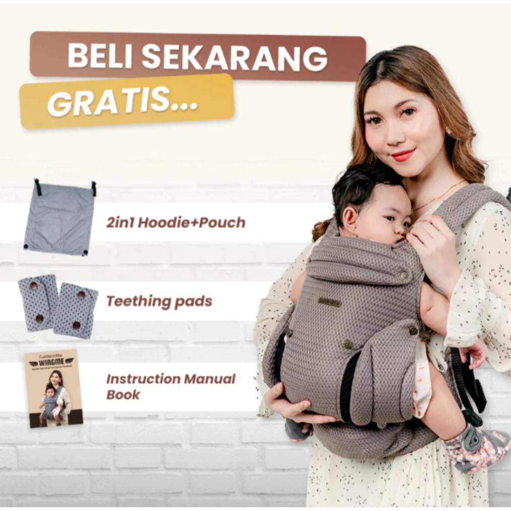 Gendongan Bayi CuddleMe Wingme - BEKAS SECOND