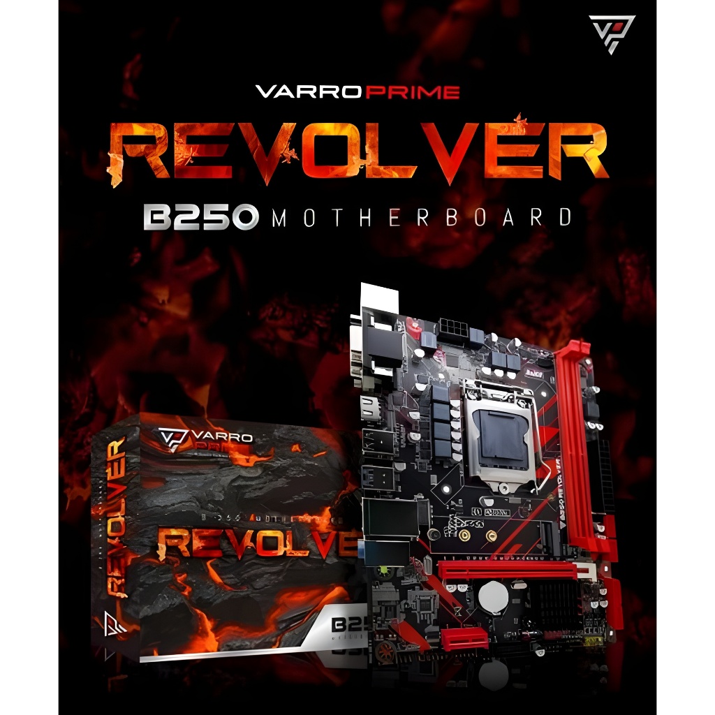 Varro Prime B250 Motherboard Revolver Gaming