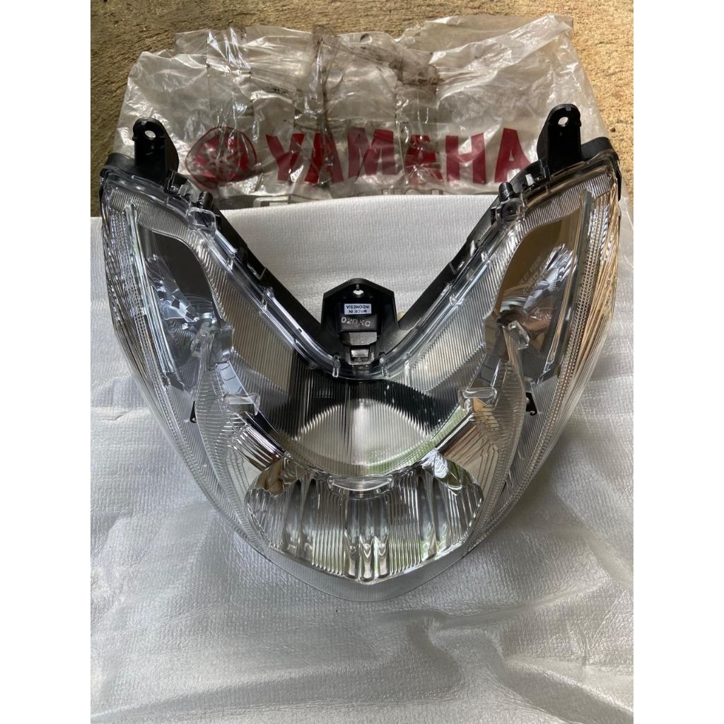 Reflektor Lampu Depan Assy St soket lampu Yamaha Mio M3 Original 2PH-H4300-00