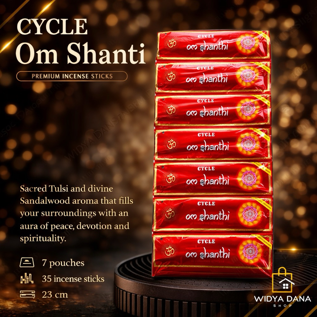 Dupa CYCLE RENTENG 7pounch - OM SHANTI