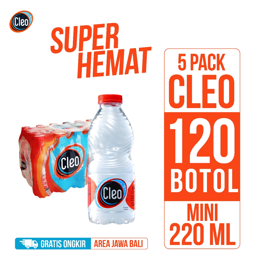 Cleo Air Murni Mini 220 3D - Bundling Hemat 5 Packs