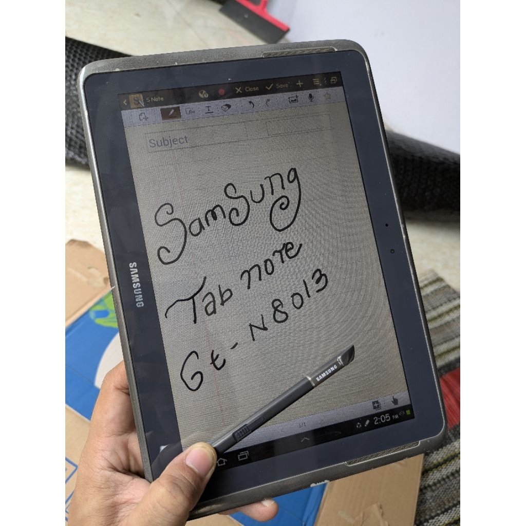 Samsung tab 10 inc note 8105