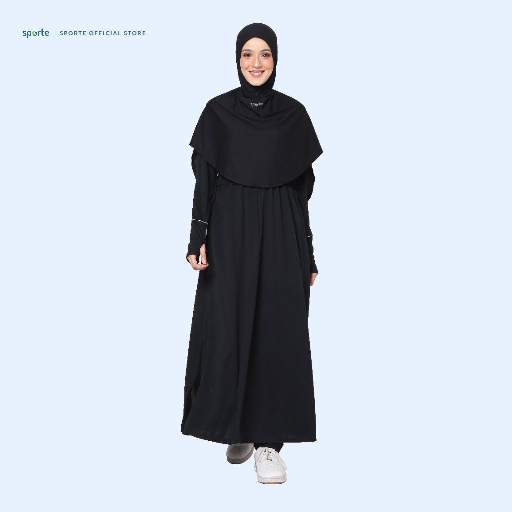 ANA - Baju Olahraga Dress Gamis Wanita Muslim Syari Muslimah Sporte