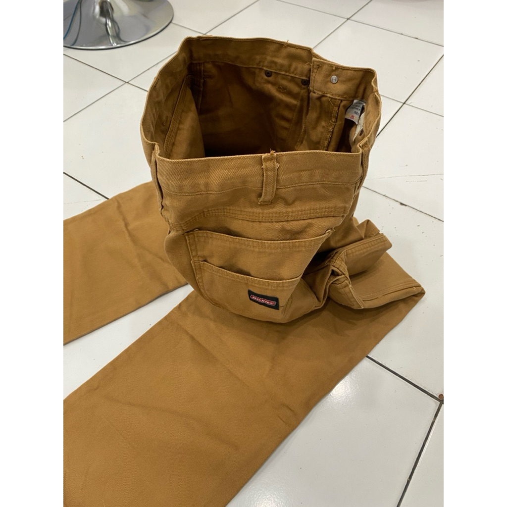 CELANA DICKIES GUNUINE CARPENTER DOUBLE KNEE SIZE 32