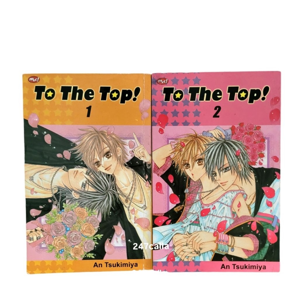 SET KOMIK PRELOVED TO THE TOP VOL. 1-2 TAMAT BY AN TSUKIMIYA KOLPRI