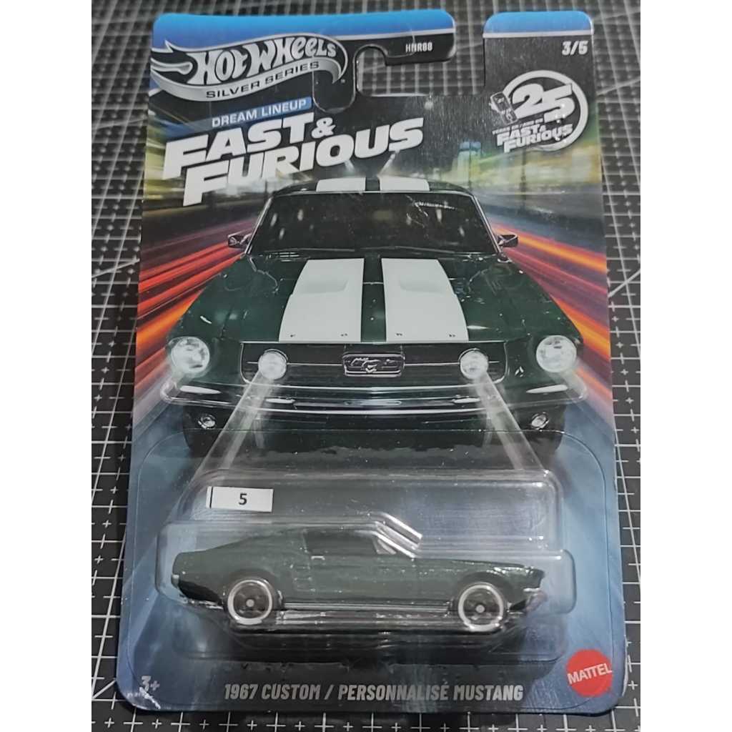 Hot Wheels 1967 Custom Ford Mustang