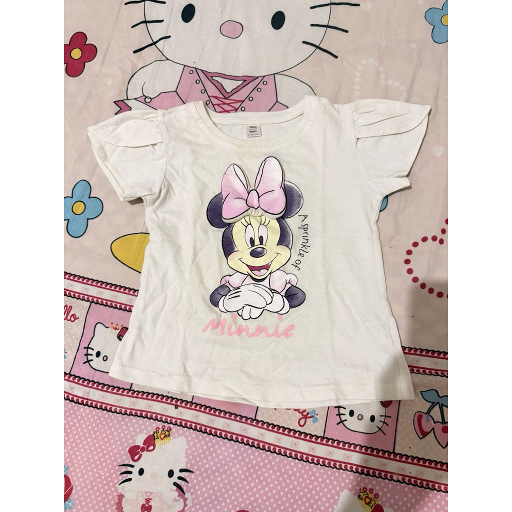 kaos anak minnie mouse