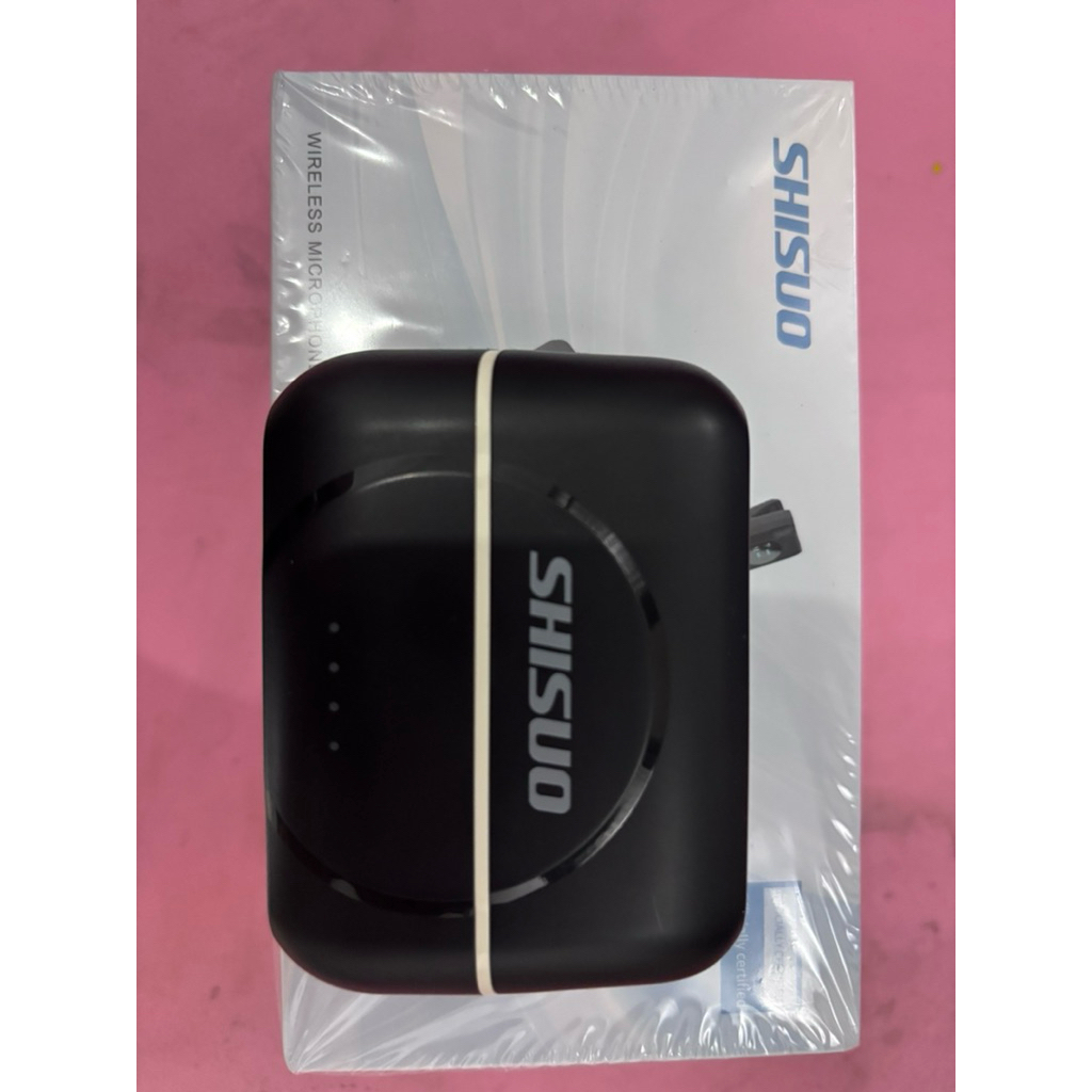 preloved SHISU0 A5 Microphone Wireless MikrofonNirkabel Wireless Mic Clip on dan Charging CaseLavali
