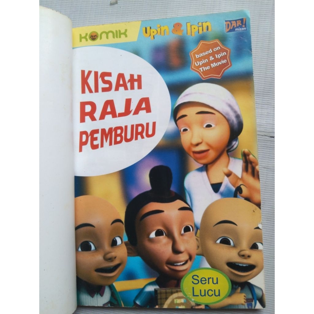 Komik Anak UPIN & IPIN KISAH RAJA PEMBURU tamat