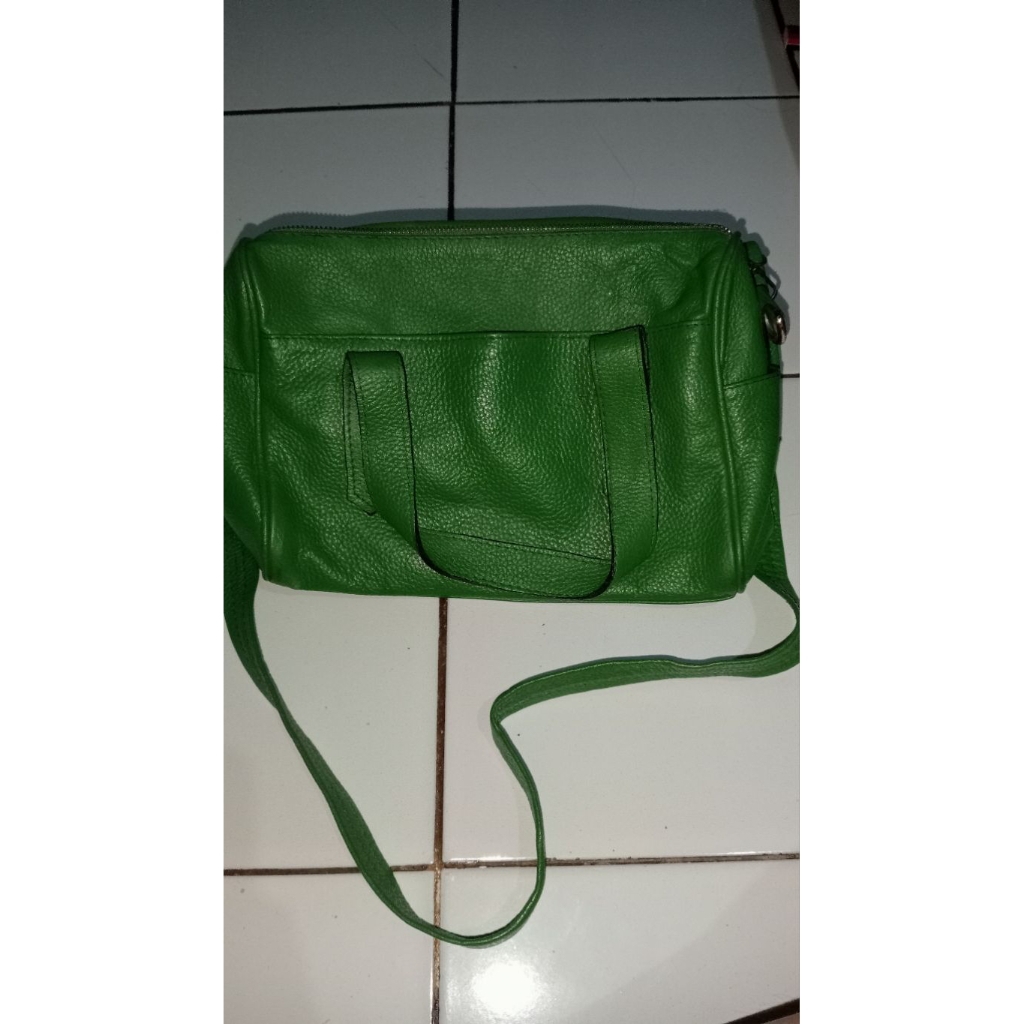 preloved tas hijau