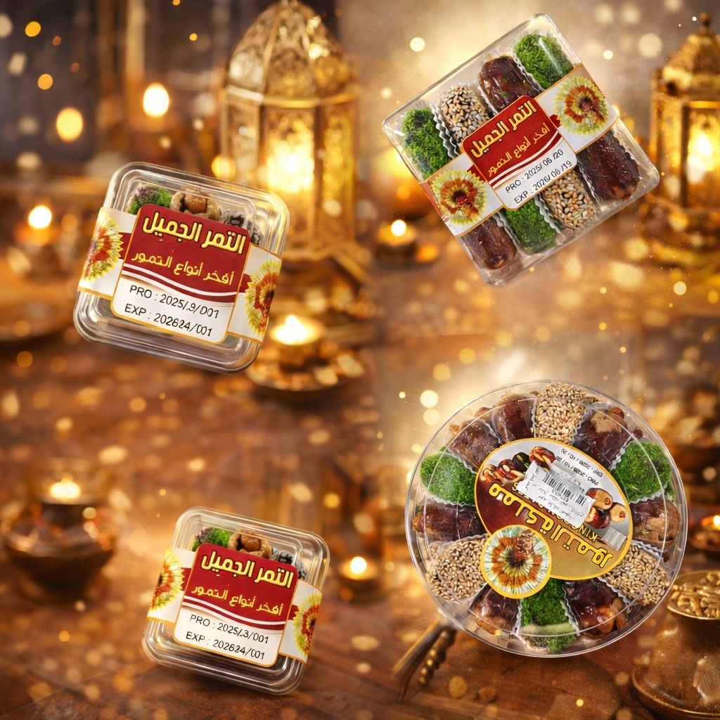 Kurma Mix Almond Wijen Selai At Tamur Al Jamil Saudi Arabia