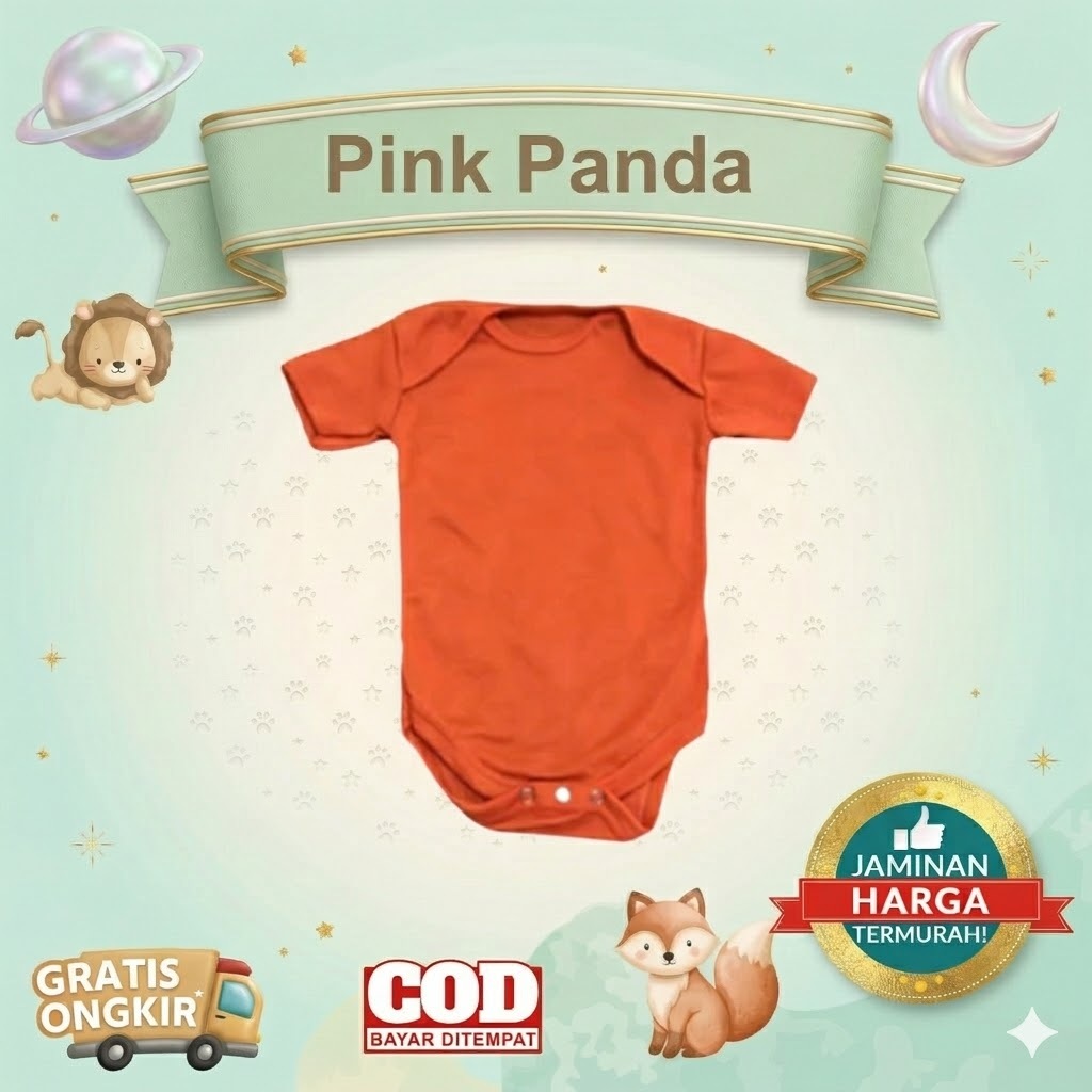 Produk Eceran - Jumper Warna Polos Katun, Jumper Bayi Polos 100% Cotton, Bahan Katun Motif Warna Pol