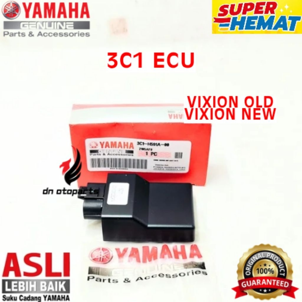 ECU ORIGINAL YAMAHA KODE 3C1, ECU VIXION OLD, ECU VIXION NEW

