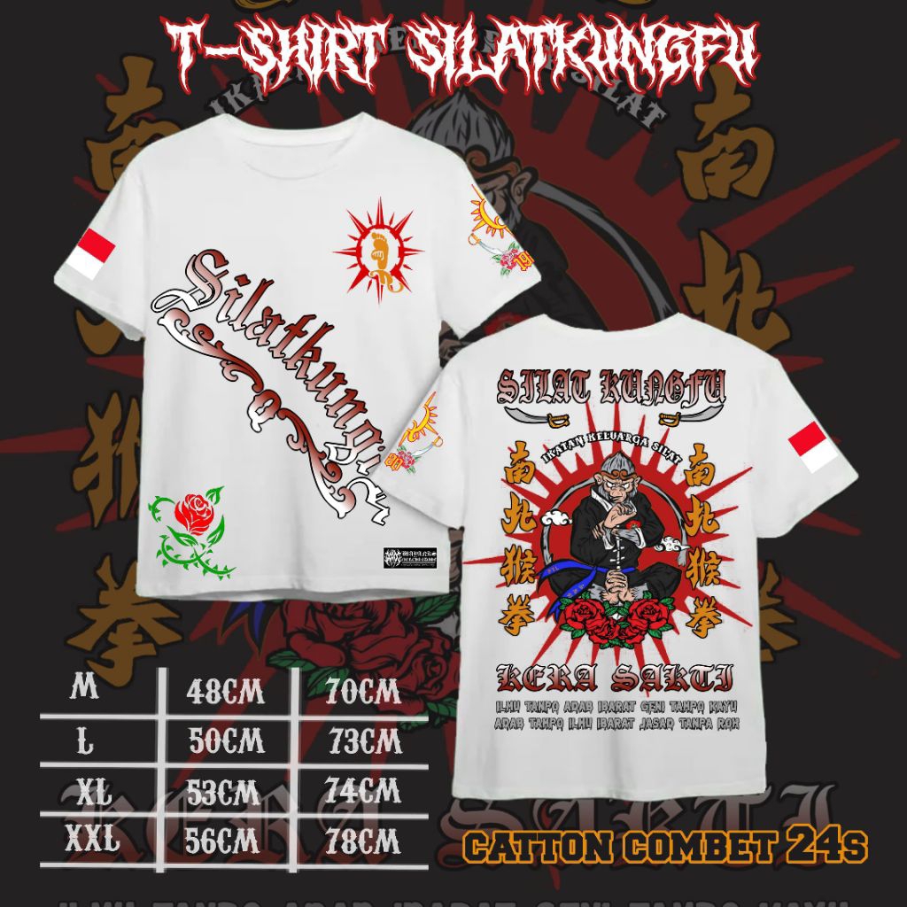 KAOS IKS PI KERA SAKTI HITAM DAN PUTIH