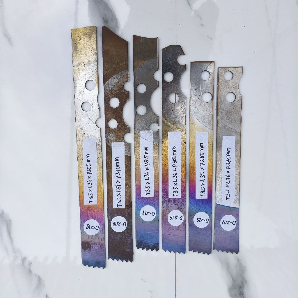 Bahan Baja HSS DMO5 TEBAL CODE 3,5MM