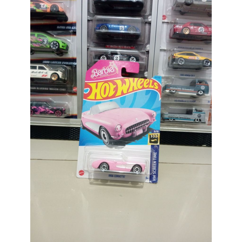Hotwheels Corvette Barbie