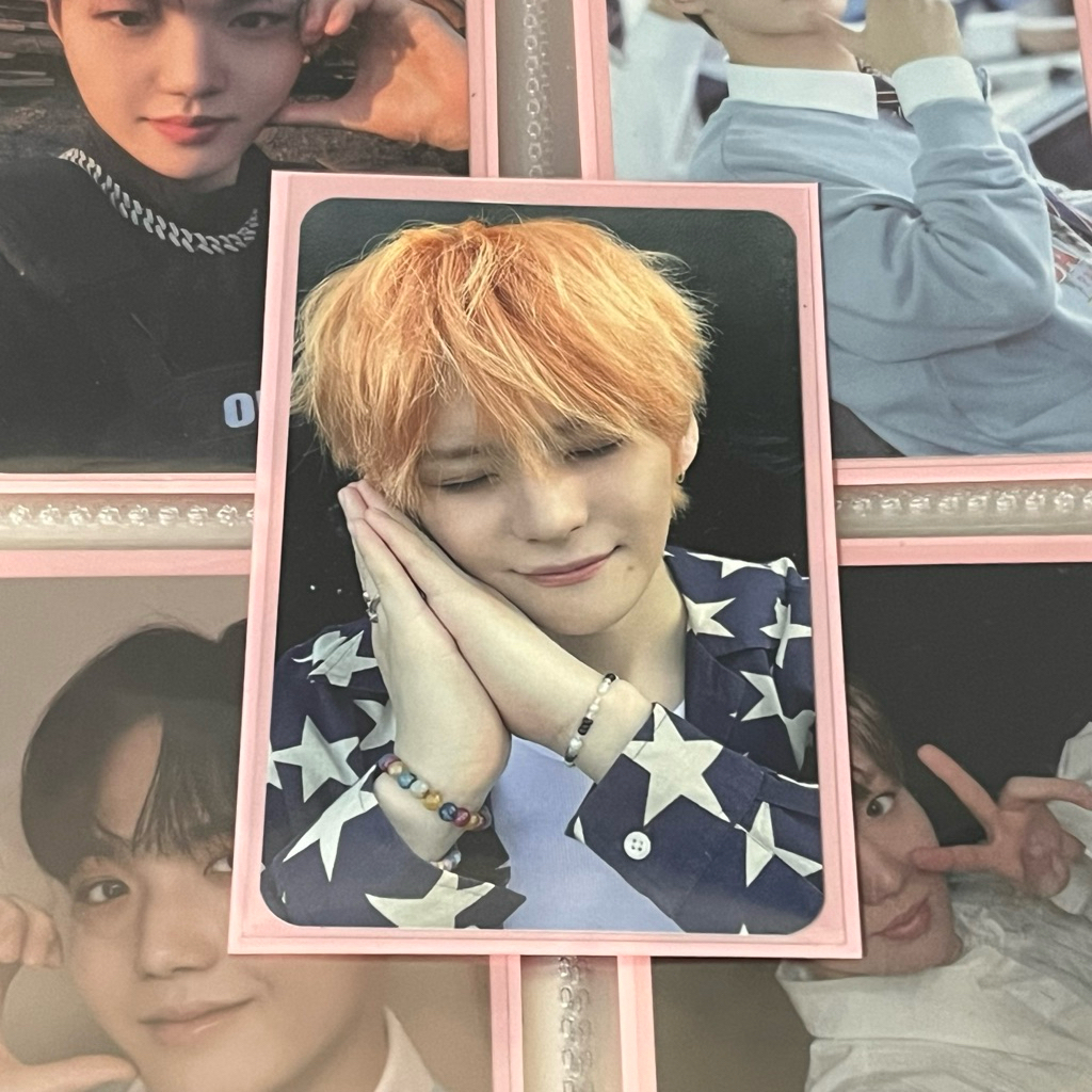 PHOTOCARD OFFICIAL YOSHI POB MAKESTAR TREASURE PLEASURE JEONGWOO TREASURE POB ONLINE LIGHTSTICK VER2