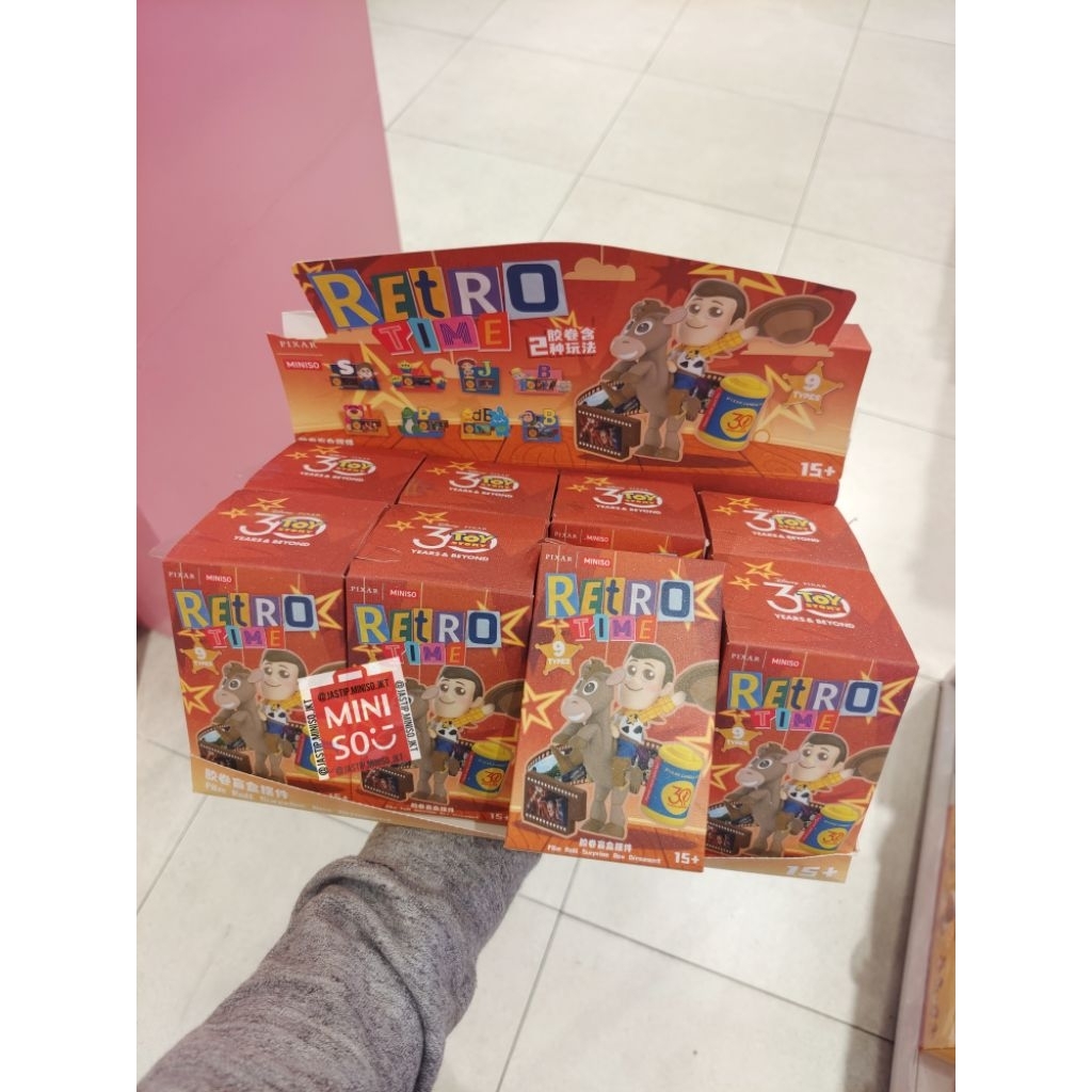 MINISO Blind Box DISNEY PIXAR Toy Story 30th Anniversary (1pc Random)