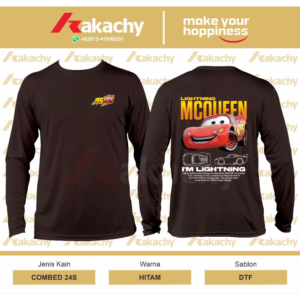 [COD] KAOS CARS LIGHTNING MCQUEEN & SALLY