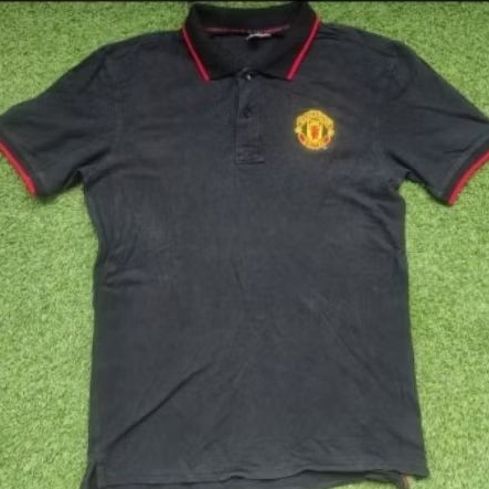 official merchandise manchester united polo shirt authentic