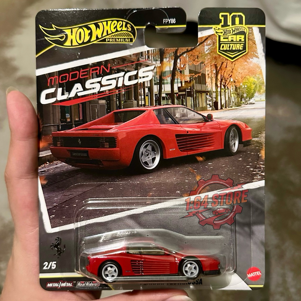 Hot Wheels Premium Ferrari Testarossa Modern Classics