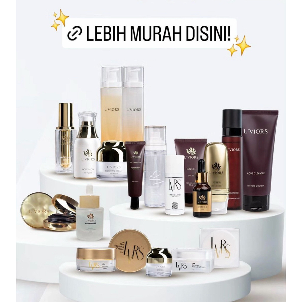 LViors FREE KONSUL Paket Glowing / Paket Whitening / Paket Acne / Paket Flek